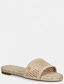 Klapki Tommy Hilfiger  beżowe damskie FW0FW08744