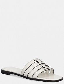Klapki TORY BURCH  białe damskie 158616.101