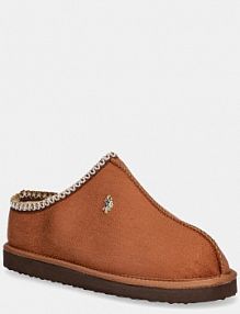 Kapcie U.S. Polo Assn.  brązowe damskie VERENY001W.EH