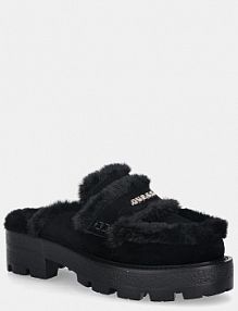 Klapki Guess  czarne damskie FLFYAT.SUE06.