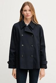 Płaszcz Tommy Hilfiger  granatowy damski WW0WW45618