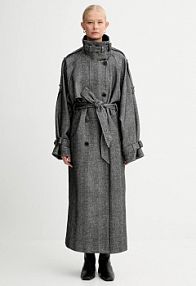 Płaszcz Gestuz  szary damski 10910323