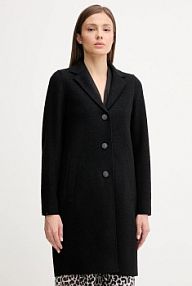 Płaszcz Oui  czarny damski 79918