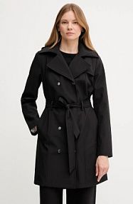 Płaszcz DKNY  czarny damski DLEMPY37