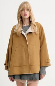 Płaszcz Max&Co.  brązowy damski 2526086071200