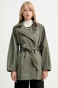 Płaszcz Max&Co.  zielony damski 2526086091200