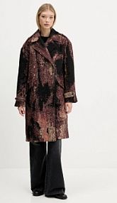 Płaszcz Desigual  brązowy damski 25WWEW05