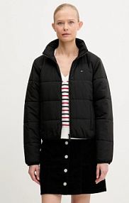 Kurtka puchowa Tommy Jeans  czarna damska DW0DW20958