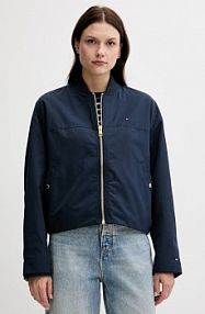 Kurtka przejściowa Tommy Hilfiger  granatowa damska WW0WW45619