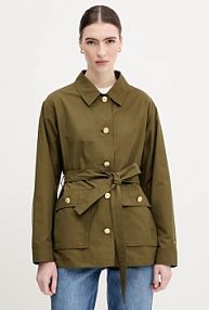 Kurtka przejściowa Tommy Hilfiger  zielona damska WW0WW45620