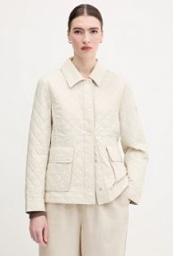 Kurtka przejściowa Tommy Hilfiger  beżowa damska WW0WW45641