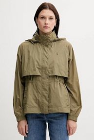 Kurtka przejściowa Tommy Hilfiger  zielona damska WW0WW46444