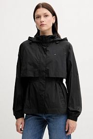 Kurtka przejściowa Tommy Hilfiger  czarna damska WW0WW46444