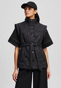 Kamizelka Karl Lagerfeld  czarna damska A3W15045