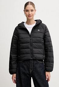 Kurtka przejściowa Calvin Klein Jeans  czarna damska LV047C510G