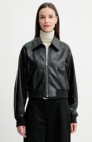 Kurtka przejściowa Calvin Klein Jeans  czarna damska LV047C518G