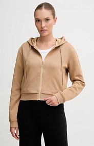 Bluza rozpinana Guess  beżowa damska V5YQ06.KBSL2