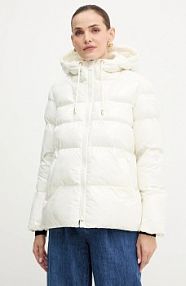 Kurtka puchowa pinko  biała damska 101597.A2P7