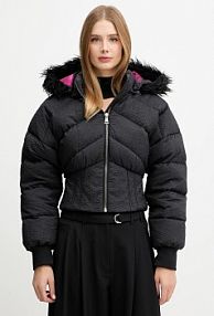 Kurtka puchowa Versace Jeans Couture  czarna damska 79HAUD03.CQ15