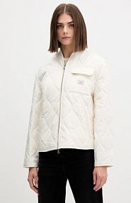 Kurtka przejściowa Guess Jeans  beżowa damska W5YL26.WHG02