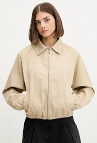 Kurtka przejściowa Guess Jeans  beżowa damska W5YL20.WGYN1