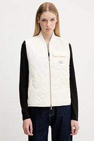 Kamizelka Guess Jeans  beżowa damska W5YN76.WHG02