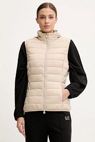 Kamizelka EA7 Emporio Armani  beżowa damska AF12477.7W000