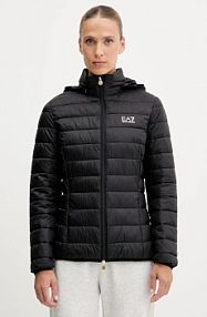 Kurtka przejściowa EA7 Emporio Armani  czarna damska AF12477.7W000