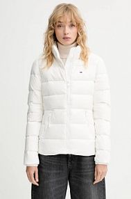 Kurtka puchowa Tommy Jeans  biała damska DW0DW21618