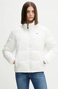Kurtka puchowa Tommy Jeans  biała damska DW0DW21619