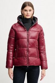 Kurtka puchowa Save The Duck  bordowy damska D38090W.LOVE2