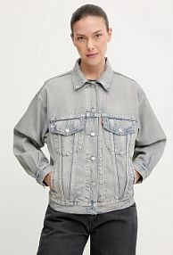 Kurtka jeansowe Levi's  niebieska damska A1743.0147