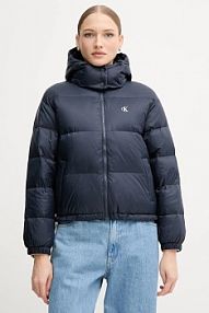 Kurtka puchowa Calvin Klein Jeans  granatowa damska LV047D501G
