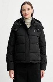 Kurtka puchowa Calvin Klein Jeans  czarna damska LV047D513G