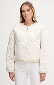 Kurtka przejściowa Calvin Klein Jeans  beżowa damska LV044D511G