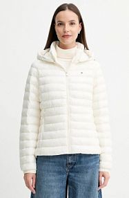 Kurtka przejściowa Tommy Hilfiger  beżowa damska WW0WW47351