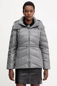 Kurtka puchowa Liu Jo  szara damska MF5022.T2709