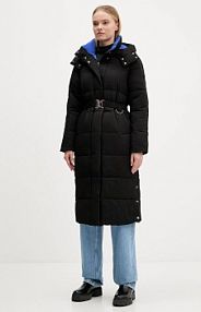 Kurtka puchowa Desigual  czarna damska 25WWEW24