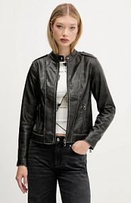 Kurtka przejściowa Desigual  brązowa damska 25WWEW37