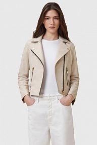 Ramoneska AllSaints  beżowa W087LB