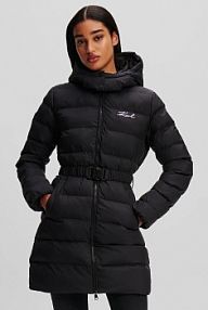 Kurtka puchowa Karl Lagerfeld  czarna damska A1W15047