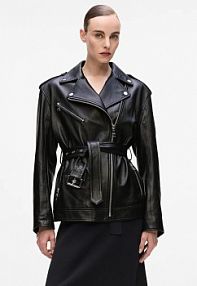 Kurtka przejściowa Karl Lagerfeld  czarna damska A4W14061