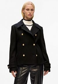 Kurtka przejściowa Karl Lagerfeld  czarna damska A4W15034