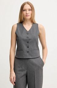 Kamizelka Tommy Hilfiger  szara damska WW0WW46661