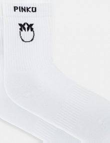 Skarpetki pinko  białe damskie 106071.A302
