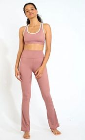 Legginsy banana moon  różowe damskie UNITY.WELLFLO