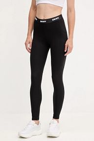 Legginsy DKNY  czarne damskie DP5P3604
