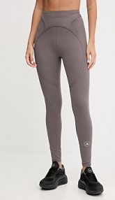Legginsy adidas by stella mccartney  brązowe damskie JM1398