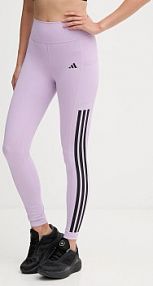 Legginsy adidas performance  fioletowe damskie JX7323