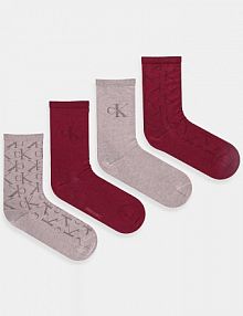 Skarpetki Calvin Klein Jeans  różowe damskie 701235366